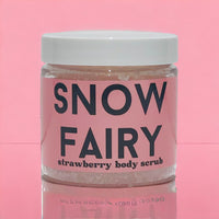 Snow Fairy Strawberry Exfoliate Body Scrub