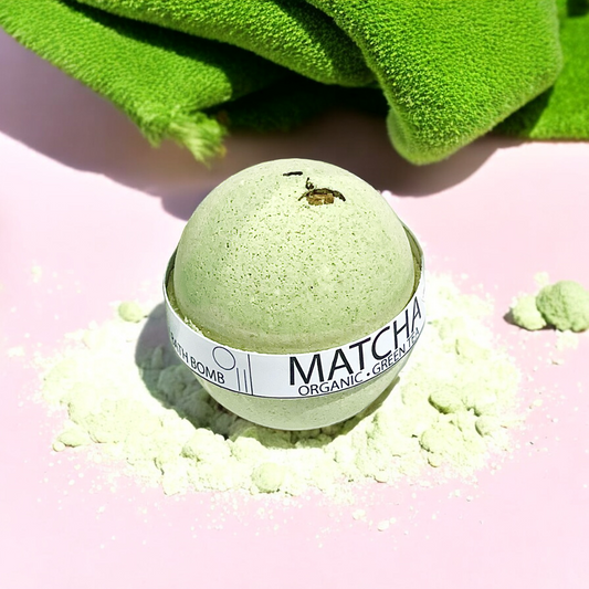 Organic Matcha Greentea Bath Bomb